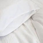Product Image 3 for Parker White Cotton Sateen King Duvet Set from Pom Pom at Home