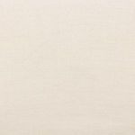 Detailed view of soft linen fabric texture and neutral beige color on bench