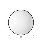 Product Image 3 for Refined Extra Large Black Mirror from Jamie Young