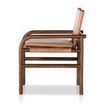 Product Image 5 for Bamba Wood-Framed Brown Leather Dining Chair from Four Hands