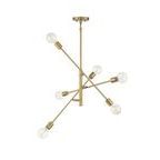 Product Image 3 for Bradley 6 Light Adjustable Chandelier from Savoy House 