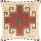 Product Image 1 for Gada Beige / Rust Pillow from Surya