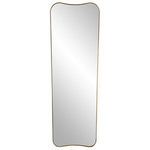 Product Image 1 for Belvoir Large Antique Brass Mirror from Uttermost