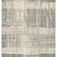 Aura Gray / Gold Rug with abstract high-low pile pattern in gray and champagne tones