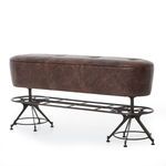 Product Image 3 for Giles Counter Bench Havana/Waxed Black from Four Hands