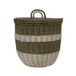 Product Image 2 for Striped Woven Basket from Four Hands