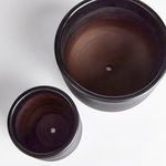 Product Image 4 for Zola Black Terracotta Cachepots, Set of 2 from Napa Home And Garden