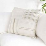 Product Image 2 for Apana Beige Linen Blend Woven Throw Pillow from Classic Home