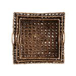 Product Image 2 for Linette Decorative Hand-Woven Rattan Trays with Handles, Set of 3 from Creative Co-Op