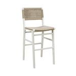Product Image 1 for Carson Woven Back Bar Stool from Worlds Away