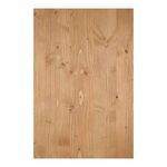 Detailed close-up view of the wood grain texture on Tade tall cabinet door