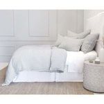 Product Image 3 for Logan Navy Linen Twin Duvet Cover from Pom Pom at Home