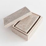 Product Image 4 for Burma Rattan Rectangular Lidded Boxes, Set Of 2 from Napa Home And Garden