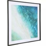 Side perspective highlighting slim matte black frame depth
