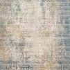 Claire Neutral Sea Rug with abstract and traditional motifs in blue, beige, and neutral tones