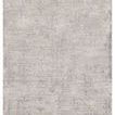 Fortier Floral Silver/Slate Rug with a silver and slate floral branch pattern on heathered gray and cream background