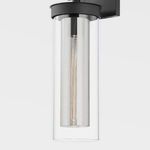 Product Image 2 for Pira Steel 1-Light Wall Sconce - Black from Troy Lighting