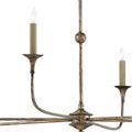 Product Image 4 for Nottaway Chandelier Pyrite Bronze from Currey & Company