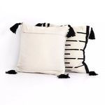 Product Image 1 for Ellie Outdoor Pillow Blk,Cr Set Of 2 20" from Four Hands