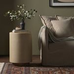 Product Image 7 for Crosby Light Cream Faux Shagreen Side Table  from Four Hands