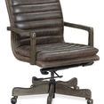 Product Image 1 for Langston Leather Executive Swivel Tilt Chair from Hooker Furniture