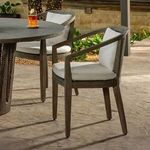 Product Image 1 for Sobek Textured Back Outdoor Dining Chair from Arteriors