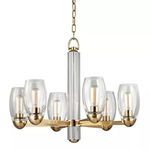 Product Image 1 for Pamelia 6 Light Chandelier from Hudson Valley