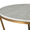 Product Image 3 for Small Fisher Round Marble Cocktail Table from Theodore Alexander