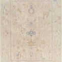Product Image 1 for Revere Vintage-Inspired Hand-Knotted Denim / Taupe Rug - 6' x 9' from Surya