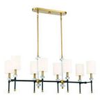 Product Image 1 for Tivoli 8 Light Linear Chandelier from Savoy House 