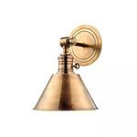 Product Image 1 for Garden City 1 Light Wall Sconce - Aged Brass from Hudson Valley