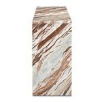 Product Image 3 for Ryan Brown Marble Side Table from Currey & Company