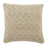 Product Image 3 for Lindy Indoor/ Outdoor Light Green/ Ivory Geometric Pillow from Jaipur 