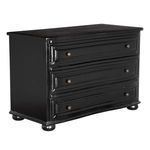 Lauren Dresser angled view showing smooth top and rounded bun feet