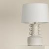 Product Image 2 for Amalia Modern White Ceramic Table Lamp from Mitzi