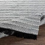 Azalea Indoor / Outdoor Black / Silver Gray Rug image 4