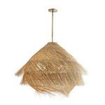 Product Image 7 for Ashburn Natural Buri Midrib Pendant from Arteriors