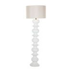 Product Image 1 for Claudius Plaster White Floor Lamp from Gabby