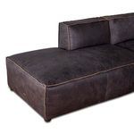 Product Image 4 for Chiavari Modular Sectional In Distressed Ebony Leather from World Interiors