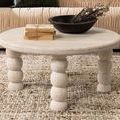 Product Image 6 for Adir Solid Mango Wood Round Coffee Table from Classic Home