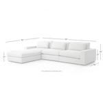 Product Image 2 for Bloor 3 Piece Sectional W/ Ottoman from Four Hands