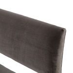 Product Image 1 for Sara Dining Bench Washed Velvet Grey from Four Hands
