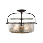 Product Image 1 for Lorford Medium Semi-Flush Lantern from Visual Comfort