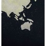 Product Image 1 for Black Map Wall Décor from Moe's