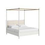 Product Image 1 for Haven Upholstered Canopy Poster Bed from A.R.T. Home Furnishings