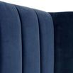 Product Image 10 for Chandler Blue Velvet Twin Bed from Essentials for Living