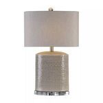 Product Image 1 for Uttermost Modica Taupe Ceramic Lamp from Uttermost