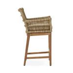 Product Image 3 for Valerie Outdoor Teak Wood Counter Chair from Classic Home