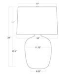 Product Image 3 for Phoenix Ceramic Table Lamp from Regina Andrew Design