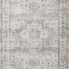Heidi Dove Blush Rug with vintage medallion pattern in blush, grey, and cream tones